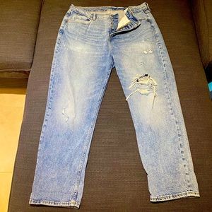 Old Navy Sky High Straight Jeans